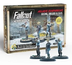 Fallout: Wasteland Warfare - Mojave Companions: Boone, Arcade, and Cass